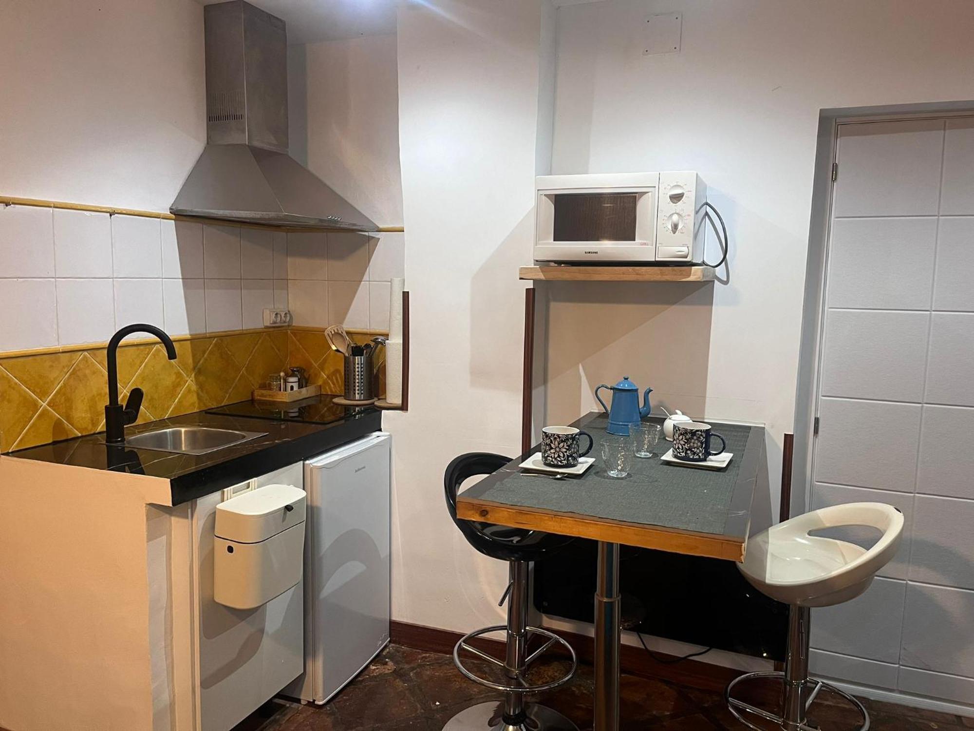 La Cerra -Tiny-House Apartman Mijares Kültér fotó